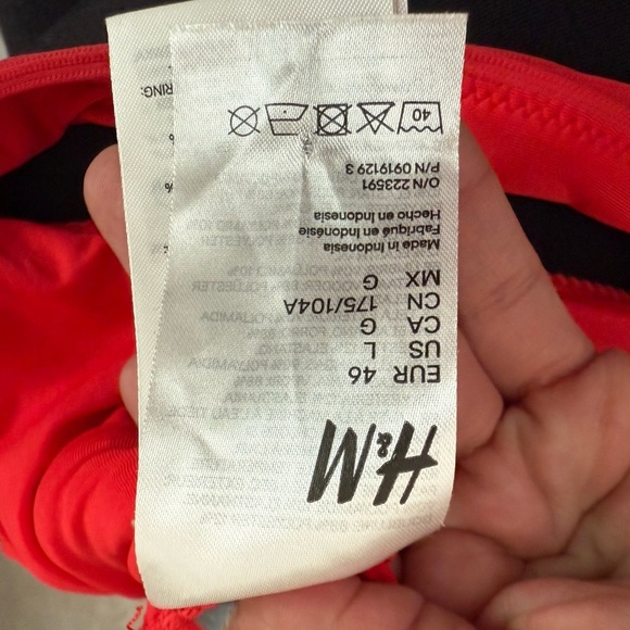 NWOT H&M One Piece Swimsuit Size Large - Picture 4 of 4